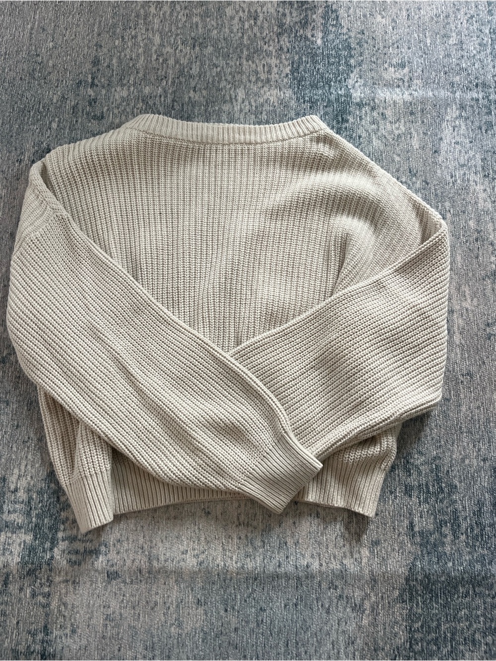 Brandy Melville Cream Knit Women's Sweater